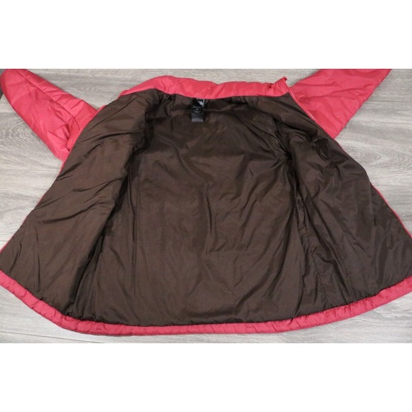 Womens Small The North Face Pink Quilted Puffer Zip Jacket lightweight - Picture 7 of 7